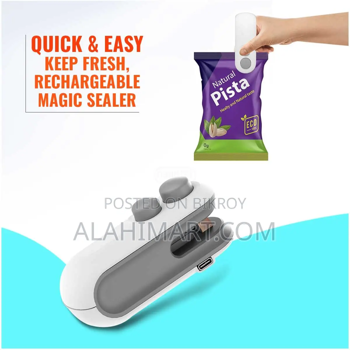 2-in-1 Mini Sealer & Cutter