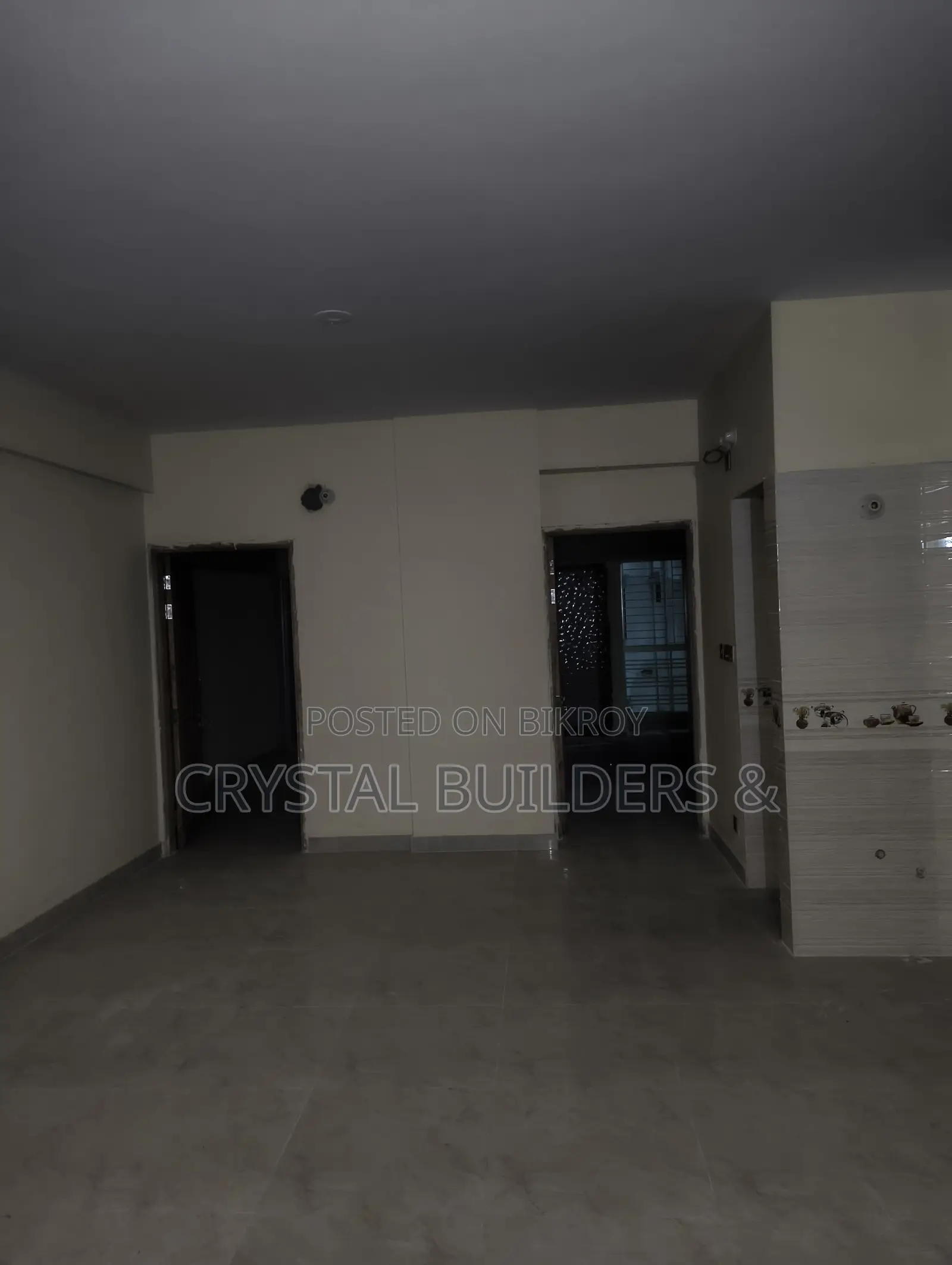 Buy land and get a ready-made flat.