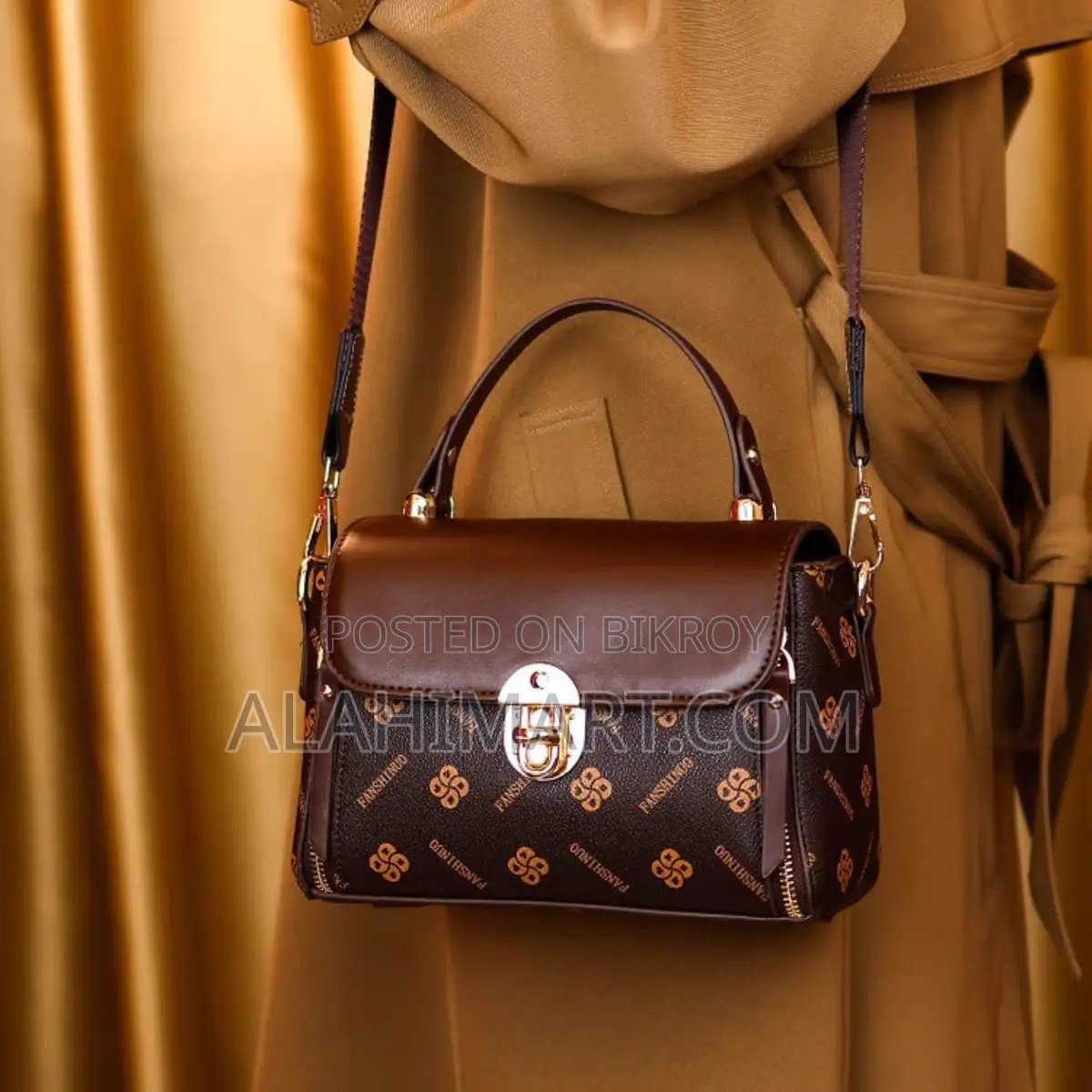 New Fashionable Printed Portable Shoulder Crossbody Bag