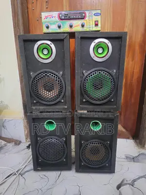 Dual Channel Amplifier and 4 Box