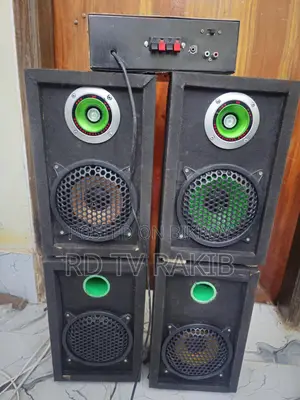 Dual Channel Amplifier and 4 Box