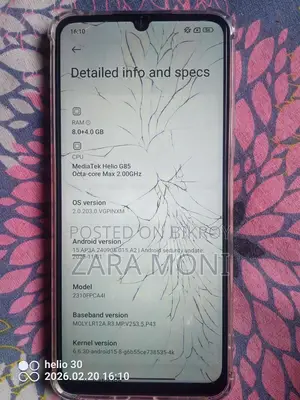 Xiaomi Poco C65 Phone full oK (Used)