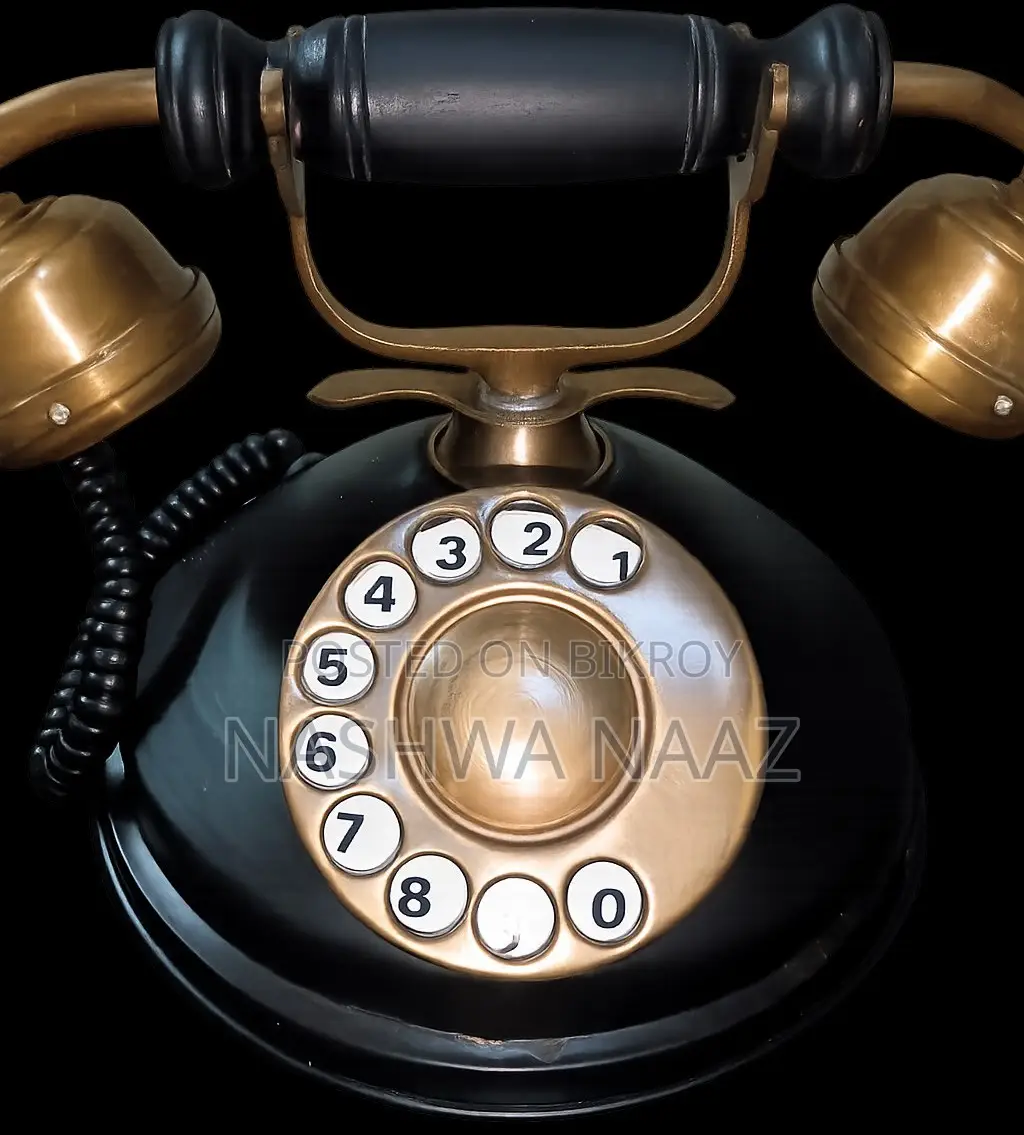 Vintage Decorative Dial Rotary Telephone