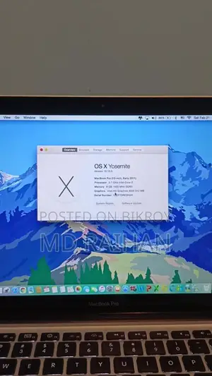 Apple Macbook Pro I7/8gb/500gb