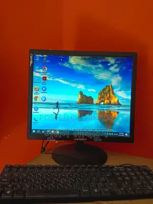 Desktop Computer and Monitor for Sale