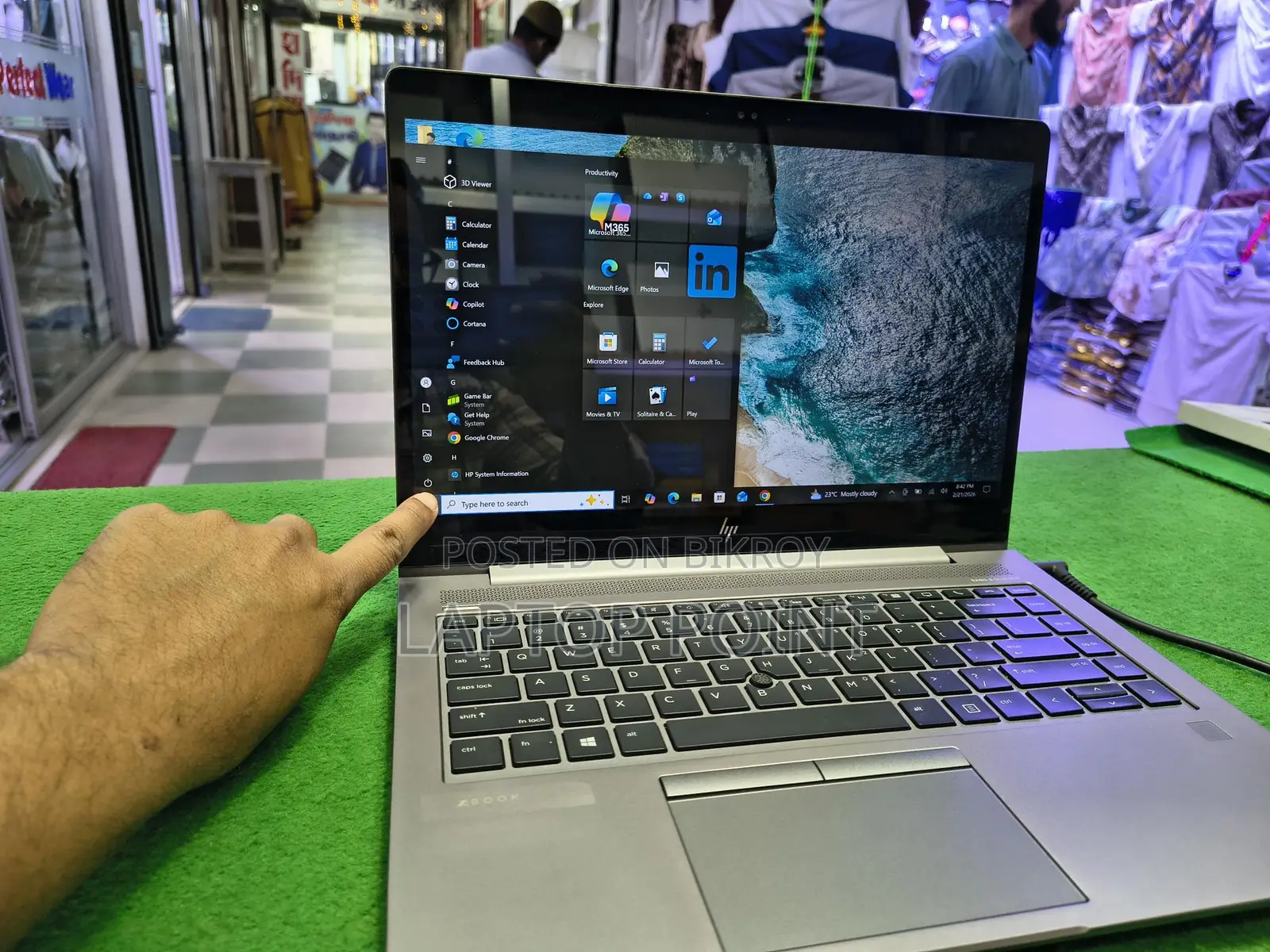 HP Zbook 14u g5 Glass Touch skin display i5 8gen:8/256