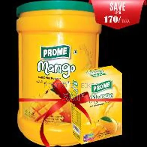 Prome Brand Mango Drink 2.25kg Jar with 250g Free