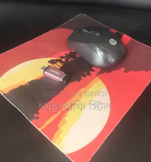 HP Wireless Mouse and Remax OTG Adapter for Sale