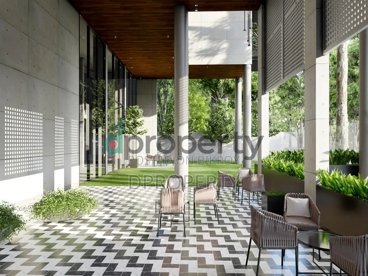 2680 SFT Brand New Edison Developer Flat Rent at 5th floor