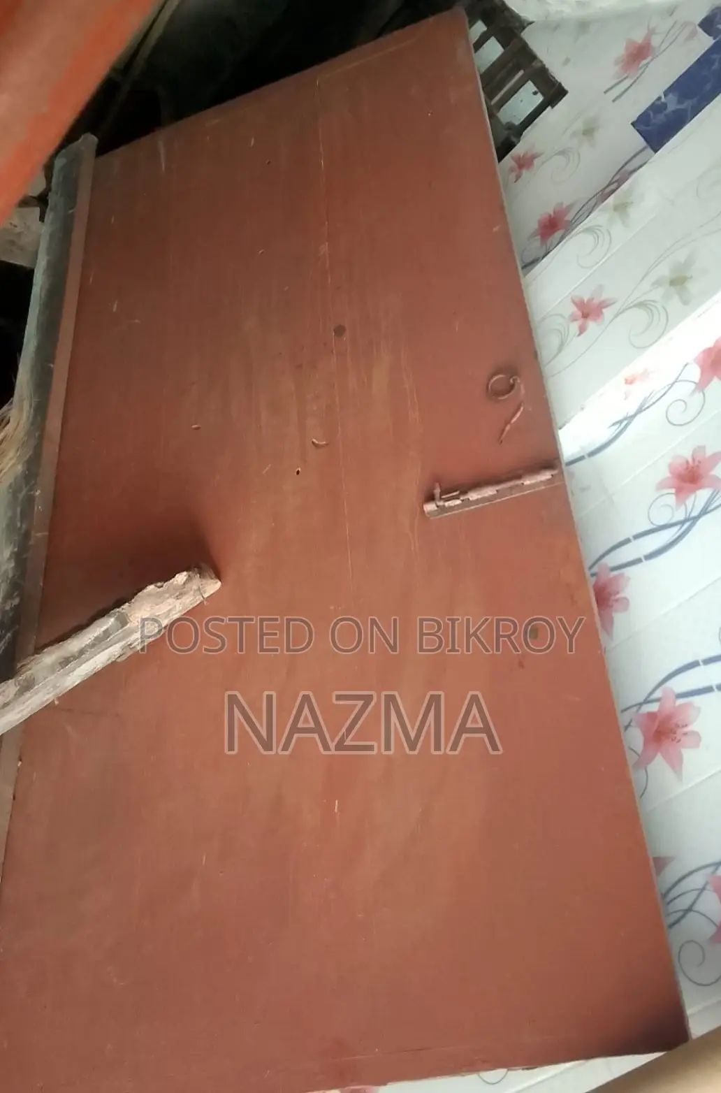 Wooden Door and Two Window Grills for Sale at an Attractive Price