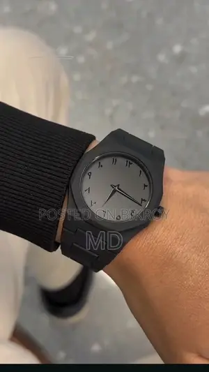 Black Arabic watch