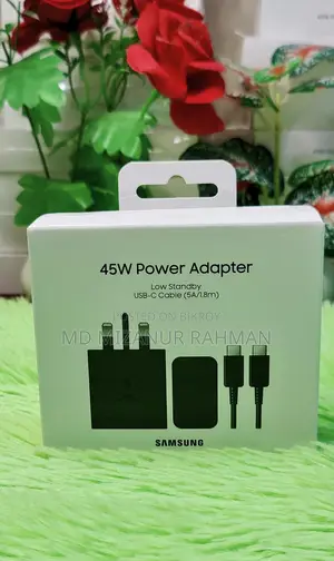 Samsung 45w Super Fast Charger Orginal NFC Supported 2.0