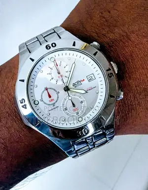 Westar Driver Watch White Lightning Dial Display