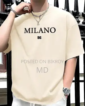 Drop Shoulder T-shirt with DTF Print