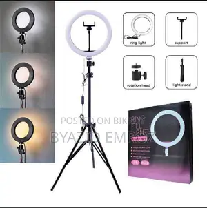 10-Inch Ring Light with 6ft Tripod Stand