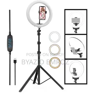 10-Inch Ring Light with 6ft Tripod Stand