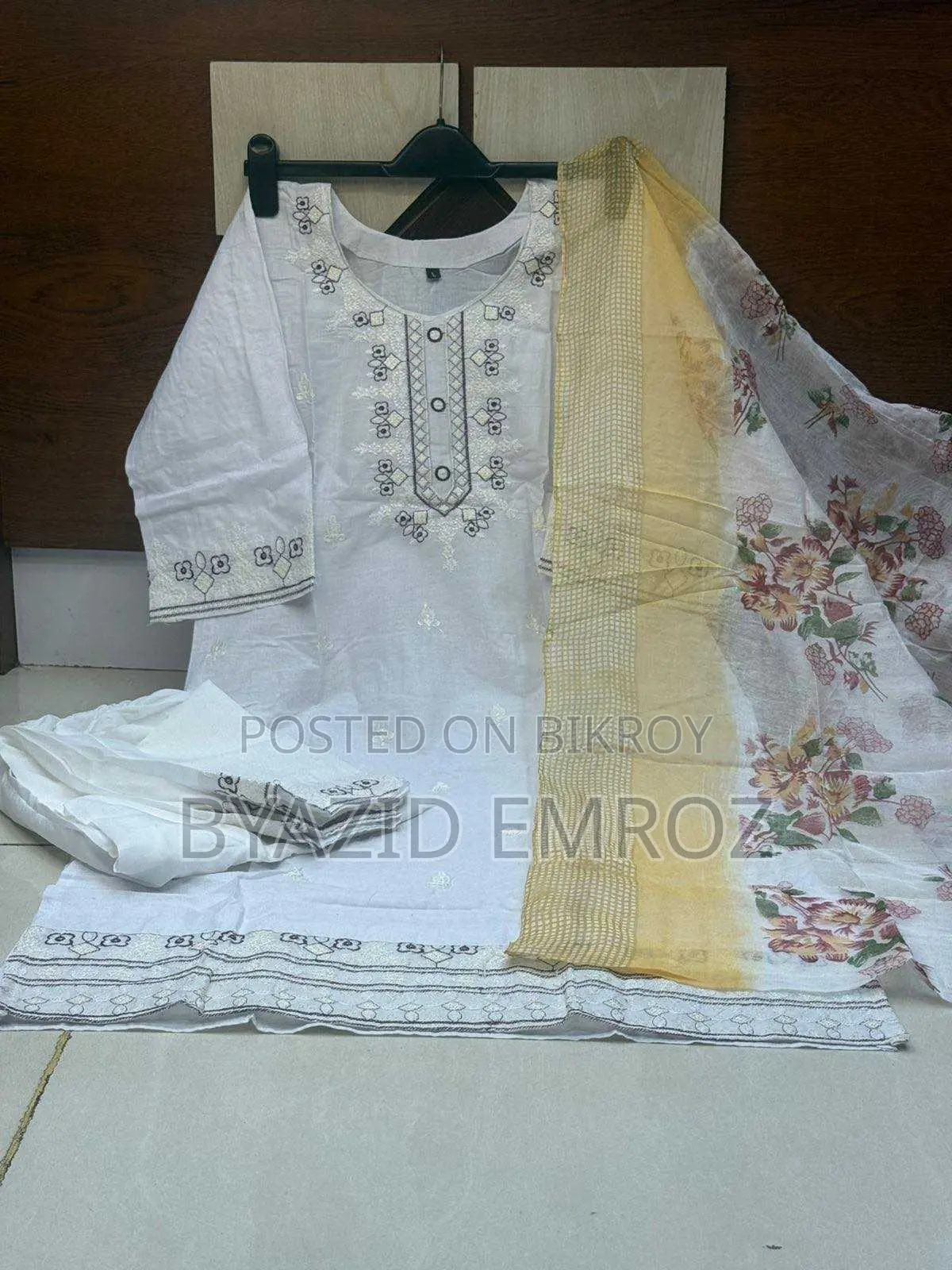 Ready-to-Wear Rayon Cotton Three-Piece Set