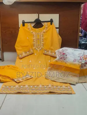 Ready-to-Wear Rayon Cotton Three-Piece Set