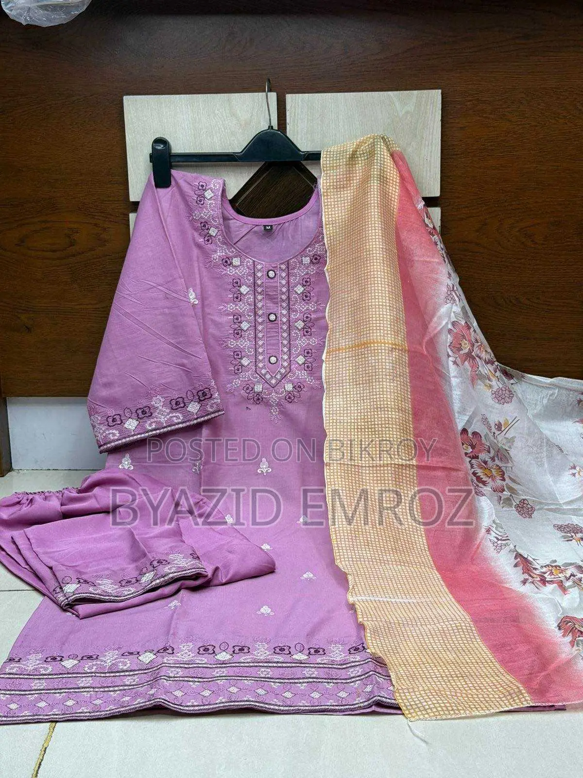 Ready-to-Wear Rayon Cotton Three-Piece Set