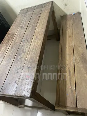 Wood Table-bench