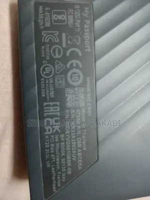 WD My Passport 1TB External Hard Drive (Original)