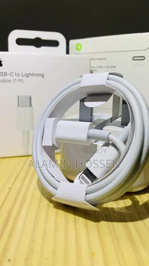 Iphone 20w Fast Charger Adapter & Type-c to Lightning Cable (warranty)