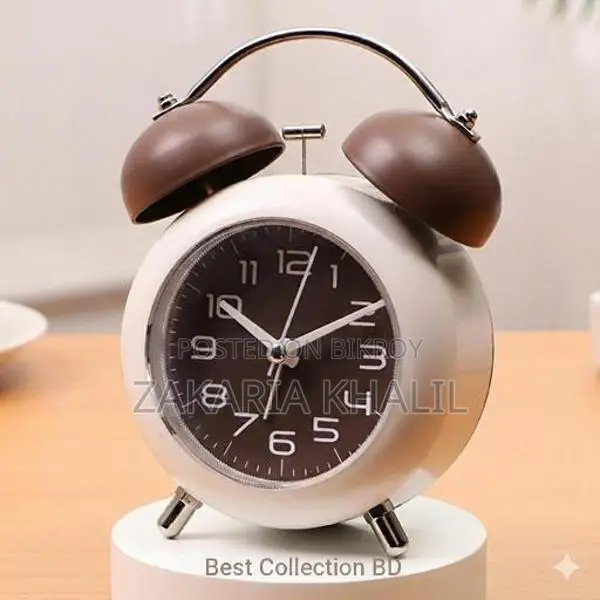 Wake Up on Time with the Classic Vintage Double Bell Alarm Clock