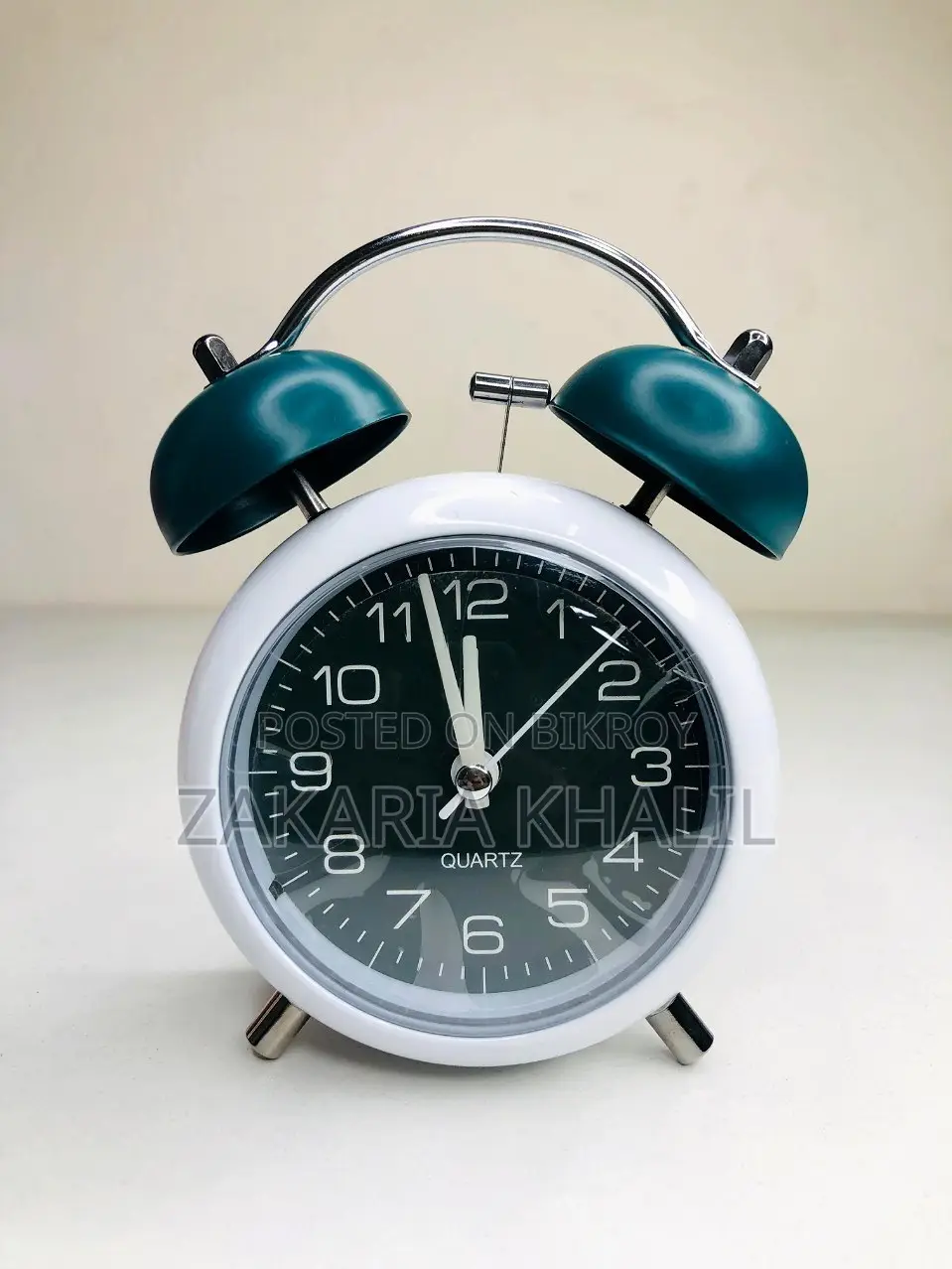 Wake Up on Time with the Classic Vintage Double Bell Alarm Clock