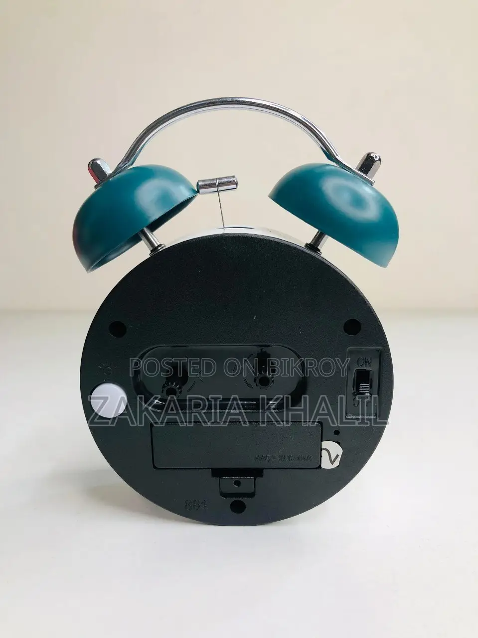 Wake Up on Time with the Classic Vintage Double Bell Alarm Clock