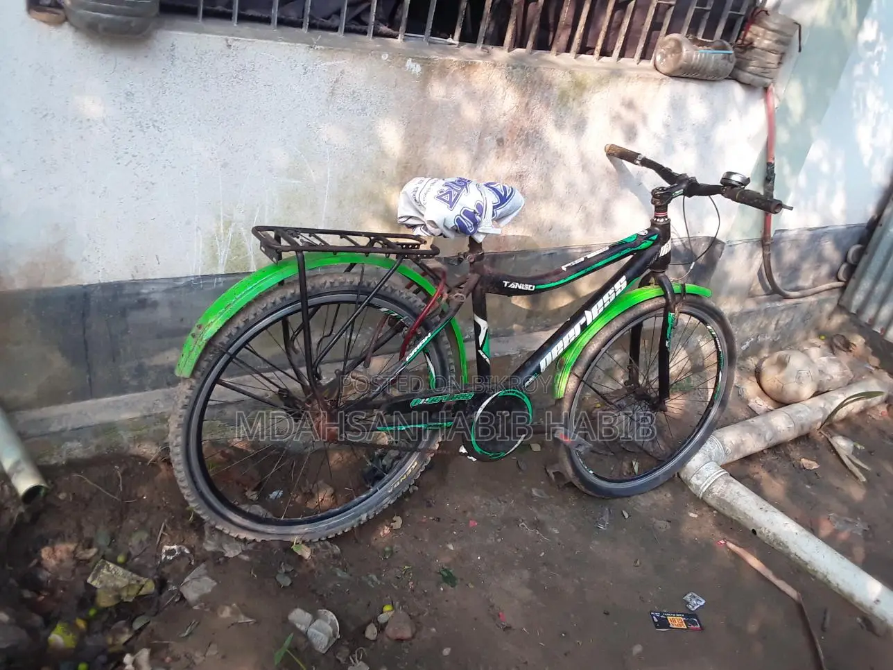সাইকেলটি ভালো আছে । কেউ নিতে চাইলে যোগাযোগ করুন সাভার বাইপাইল।