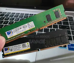 Two DDR4 4GB RAM