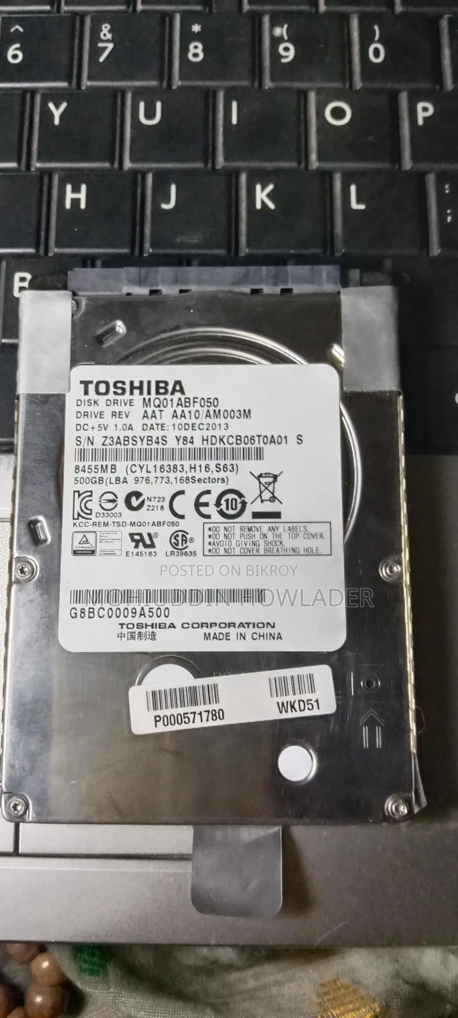 Toshiba 500GB