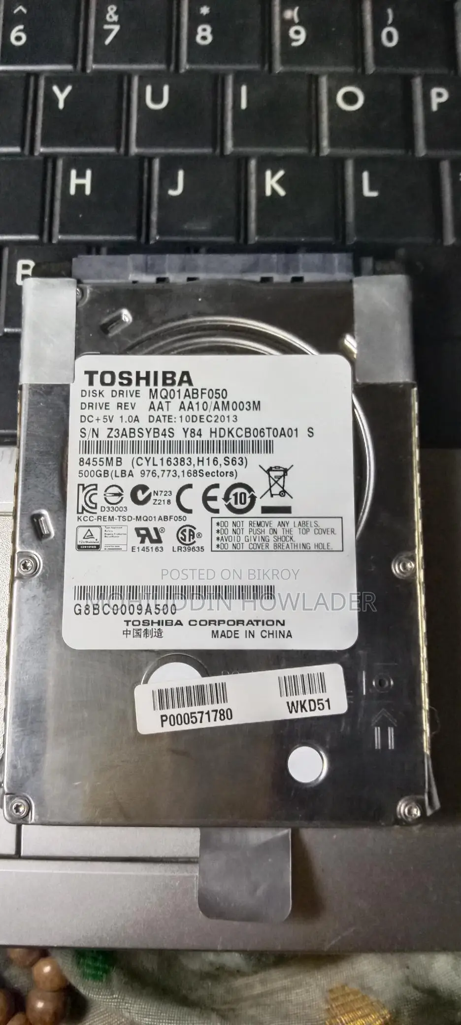 Toshiba 500GB