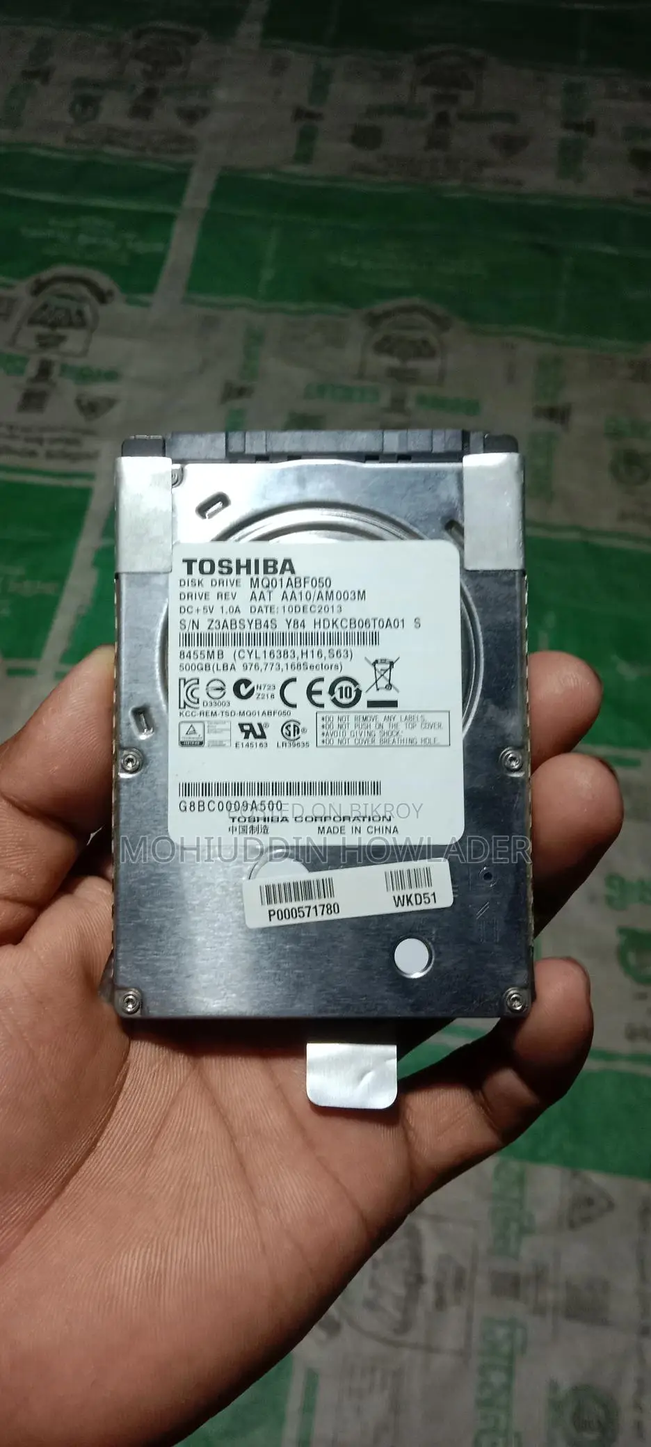Toshiba 500GB