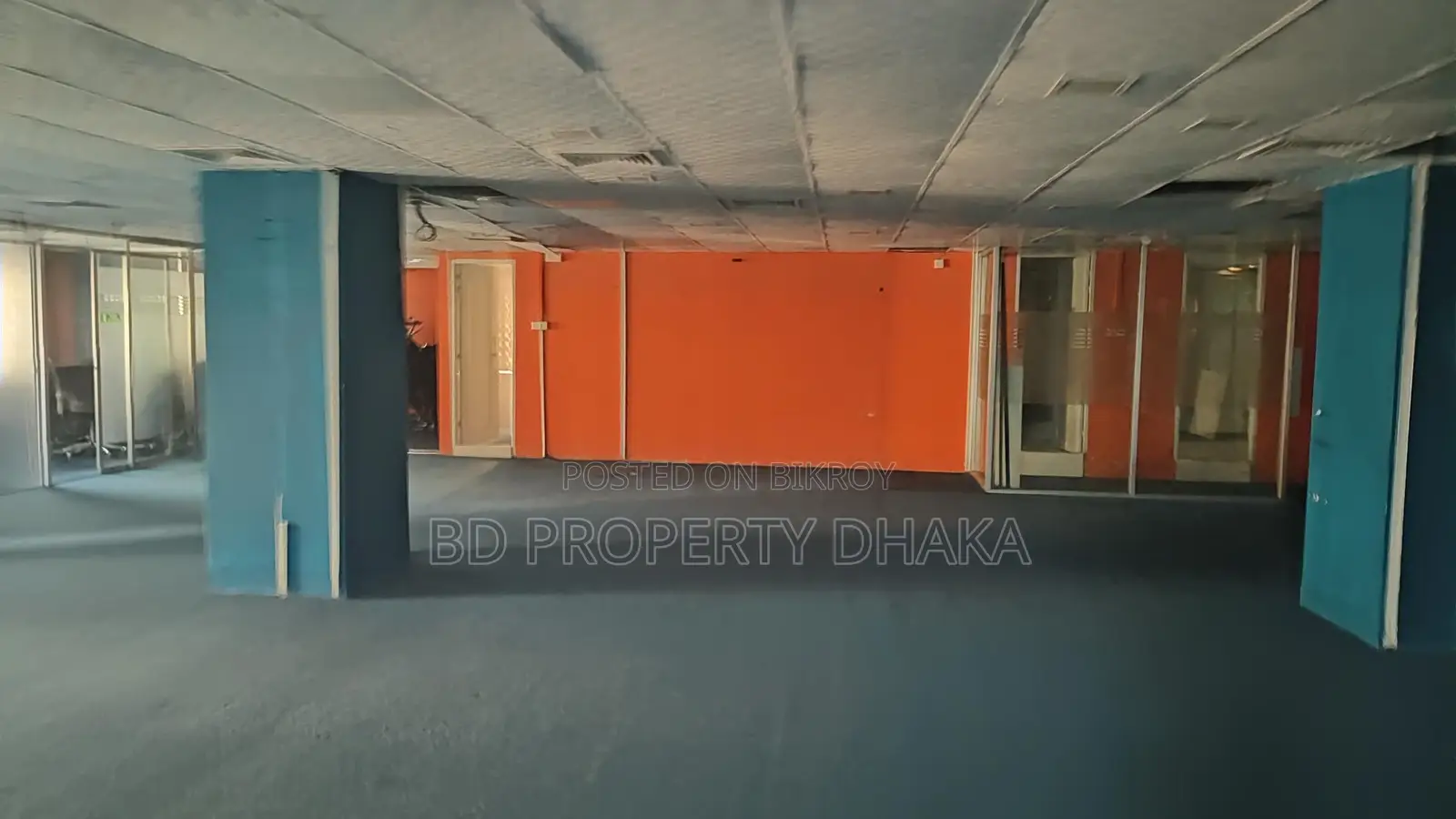 12500 Sqft Open Commercial Space Rent in Mohakali Avenue