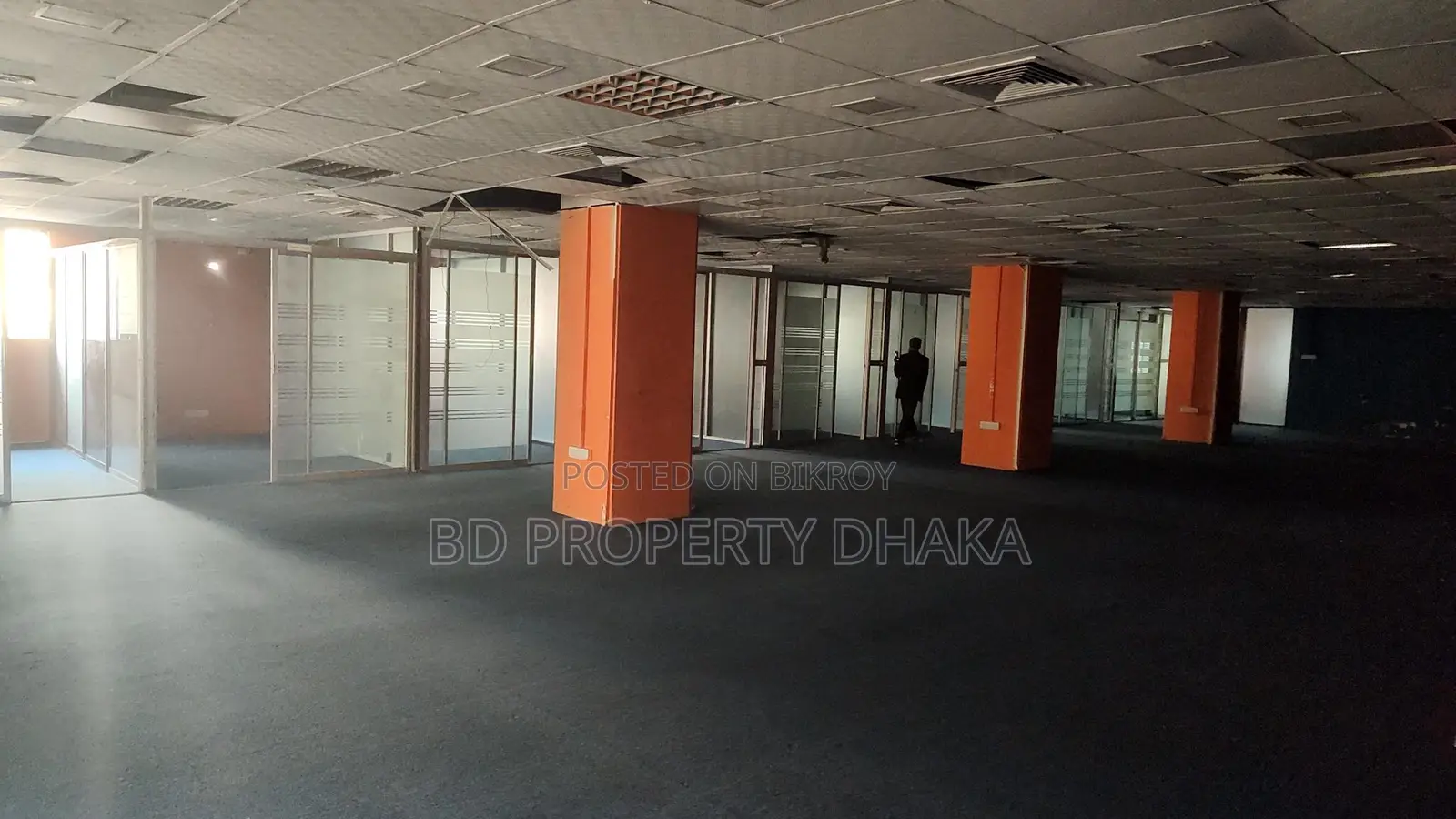 12500 Sqft Open Commercial Space Rent in Mohakali Avenue