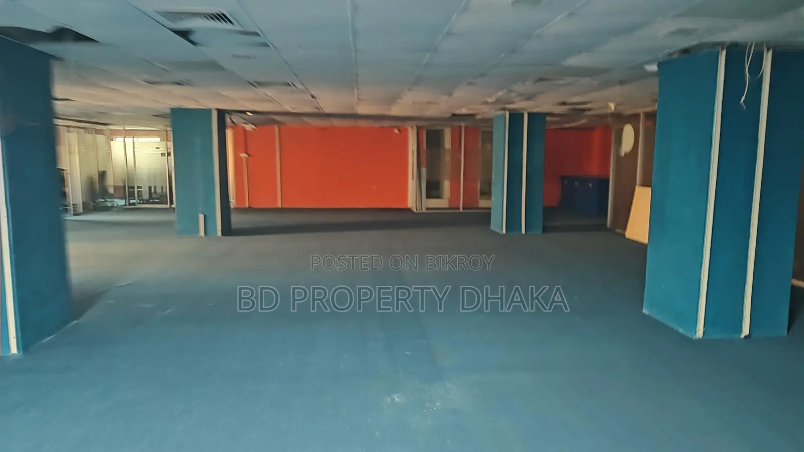 12500 Sqft Open Commercial Space Rent in Mohakali Avenue