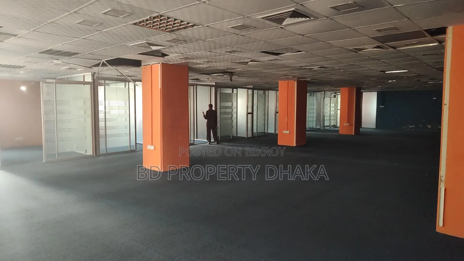 12500 Sqft Open Commercial Space Rent in Mohakali Avenue