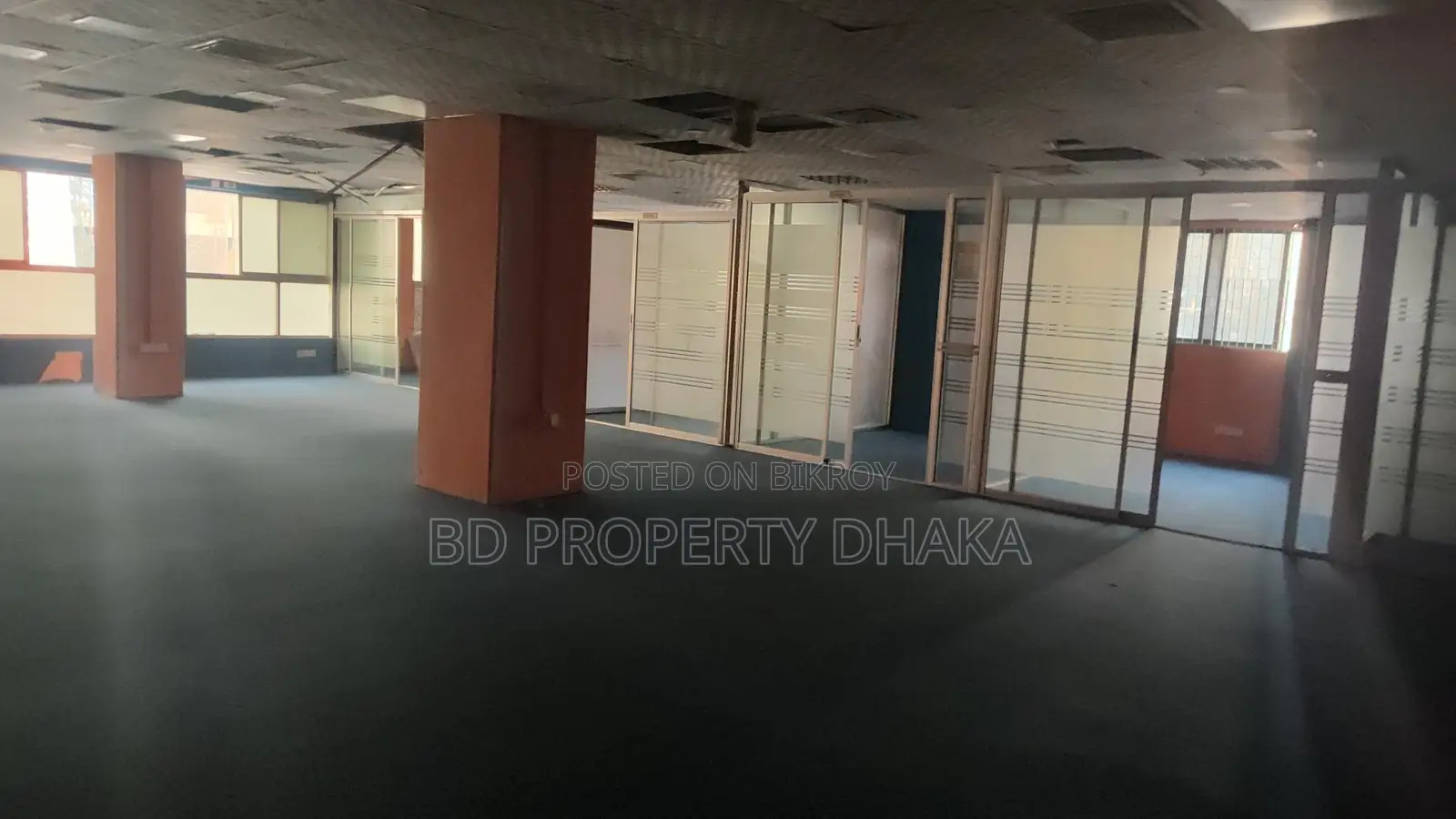 12500 Sqft Open Commercial Space Rent in Mohakali Avenue