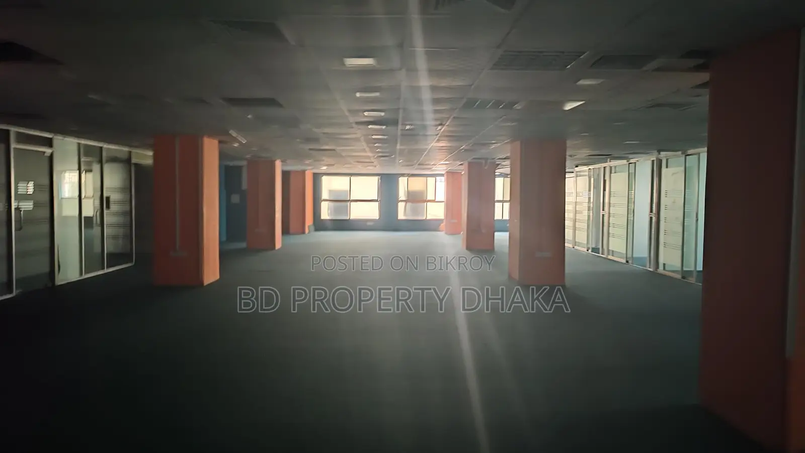 12500 Sqft Open Commercial Space Rent in Mohakali Avenue