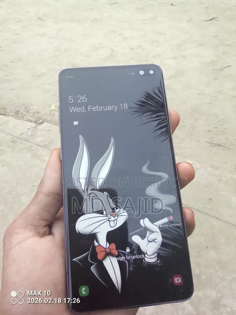 Samsung Galaxy S10 Plus ৮/১২৮ (ব্যবহৃত)