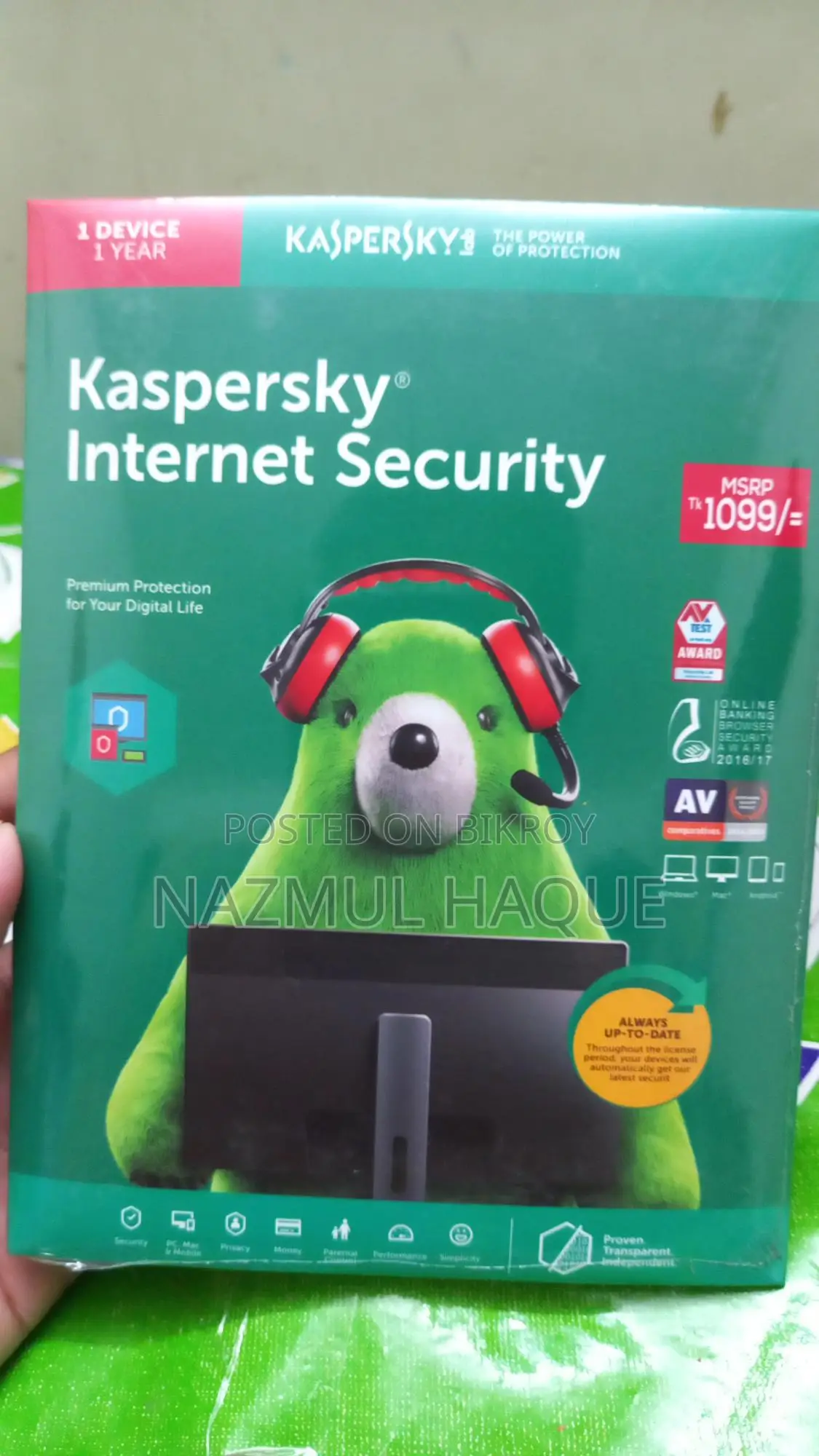 Kaspersky Antivirus Fully Intect
