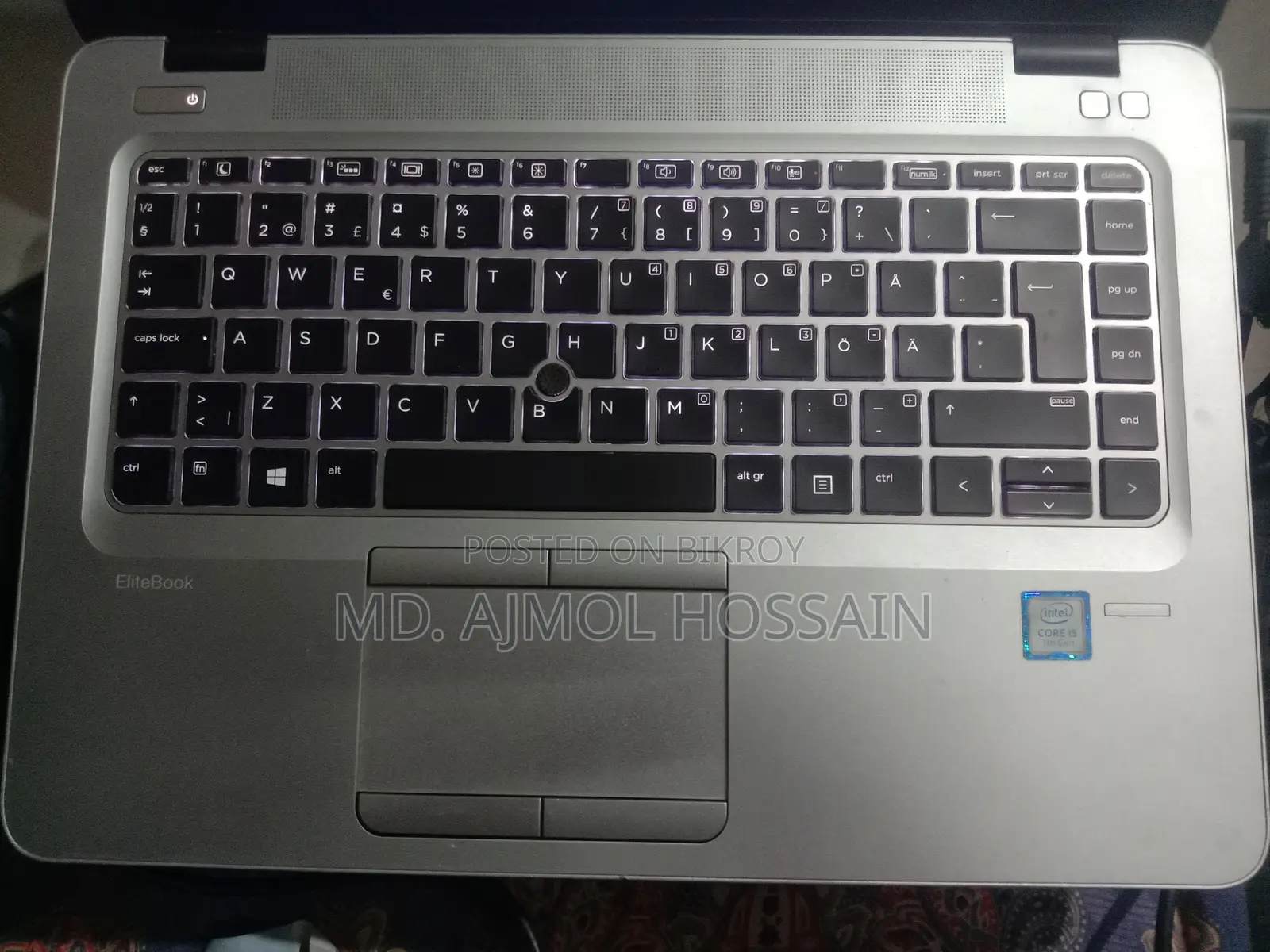 ল্যাপটপ HP EliteBook 840 G4 8GB Intel Core I5 SSD 256GB