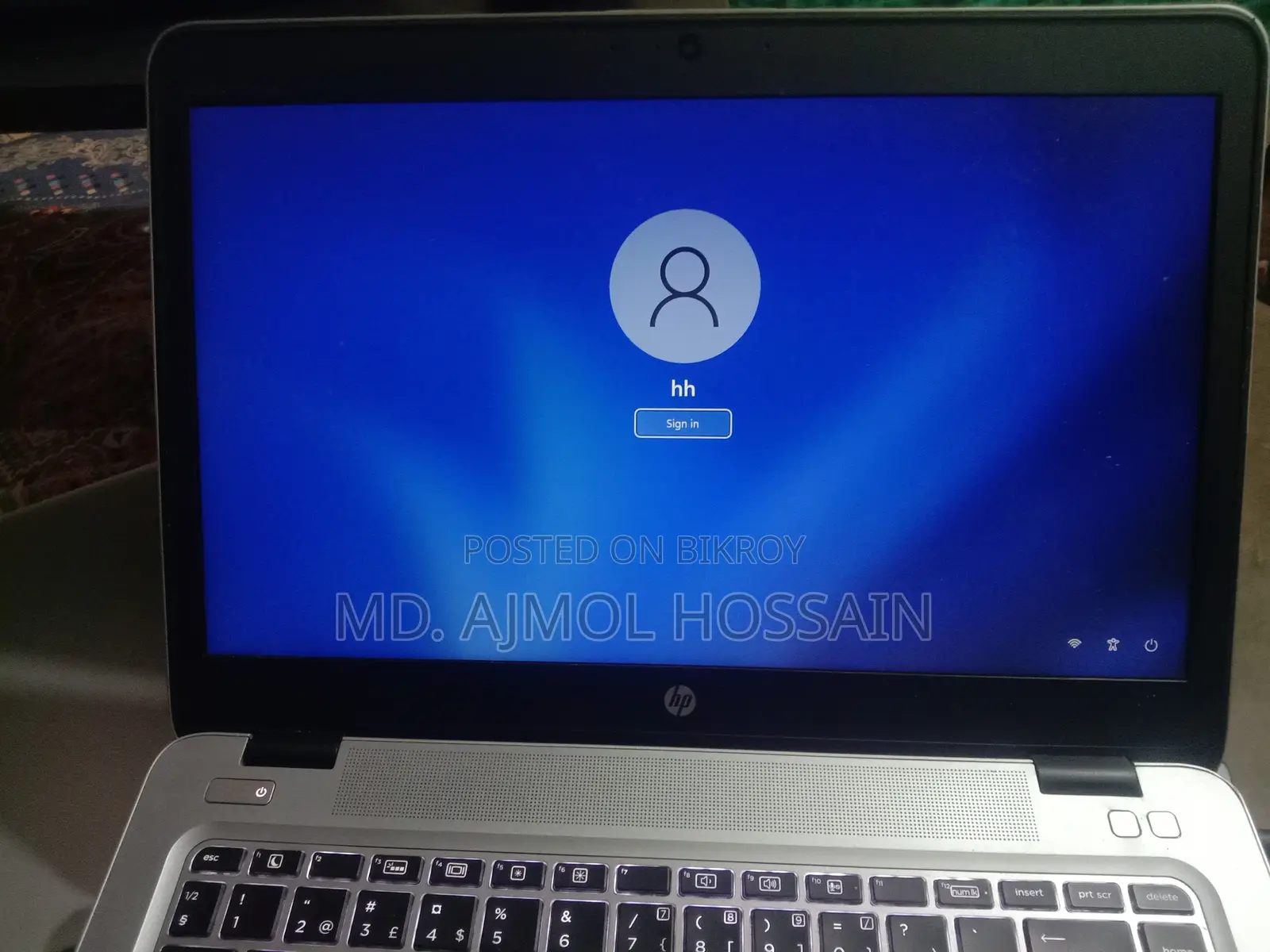 ল্যাপটপ HP EliteBook 840 G4 8GB Intel Core I5 SSD 256GB