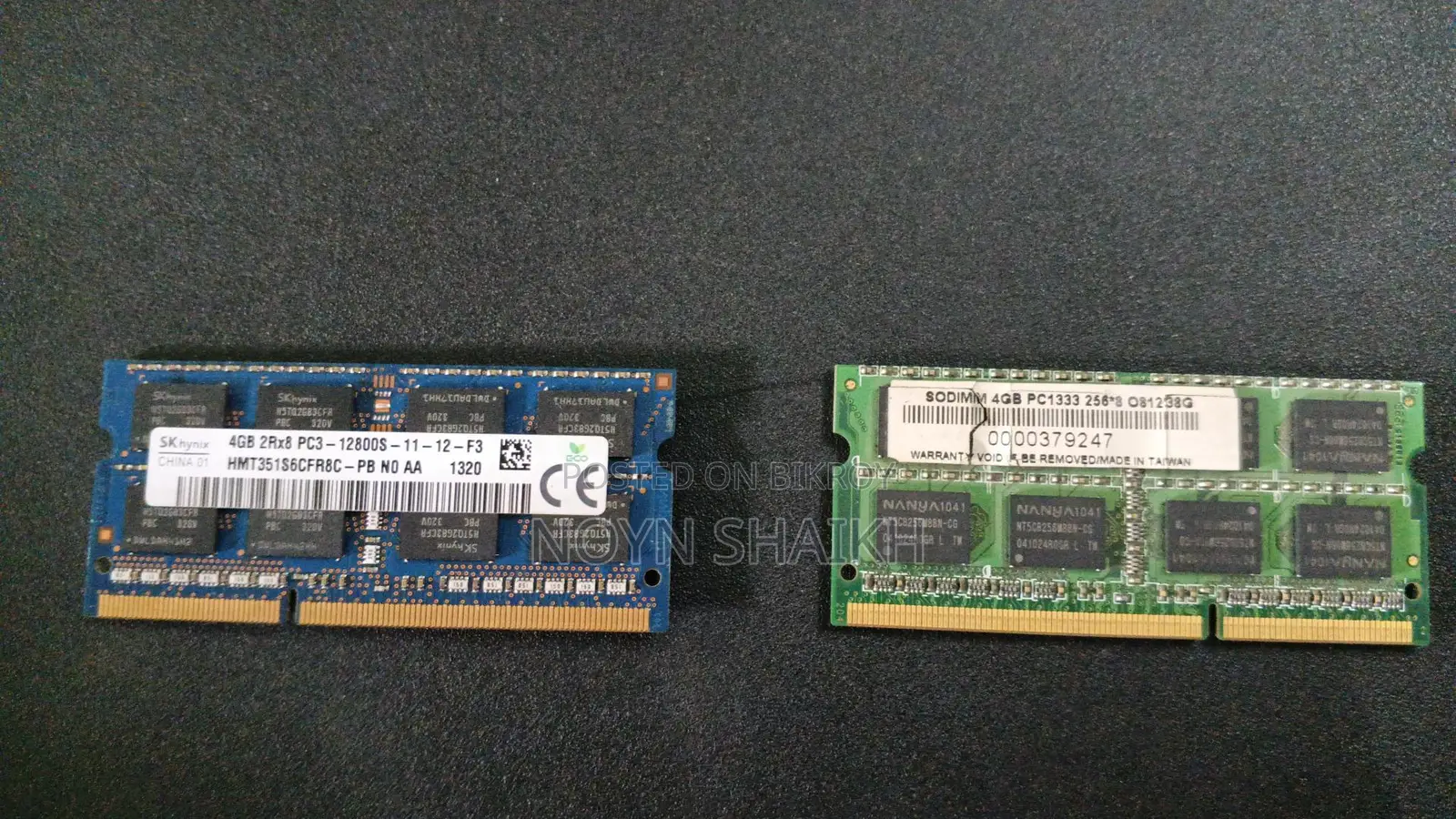 Laptop Ram 4gb +