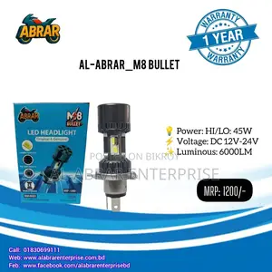 M-8 BULLET LED HEADLIGHT [Original & Genuine]