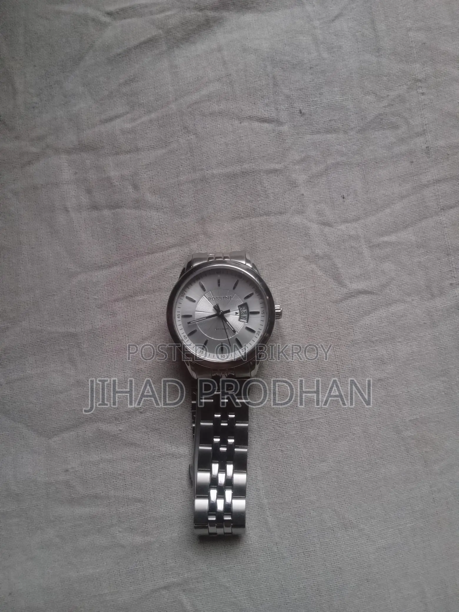 Rossini Classic Stainless Steel Watch Model ROSLB023