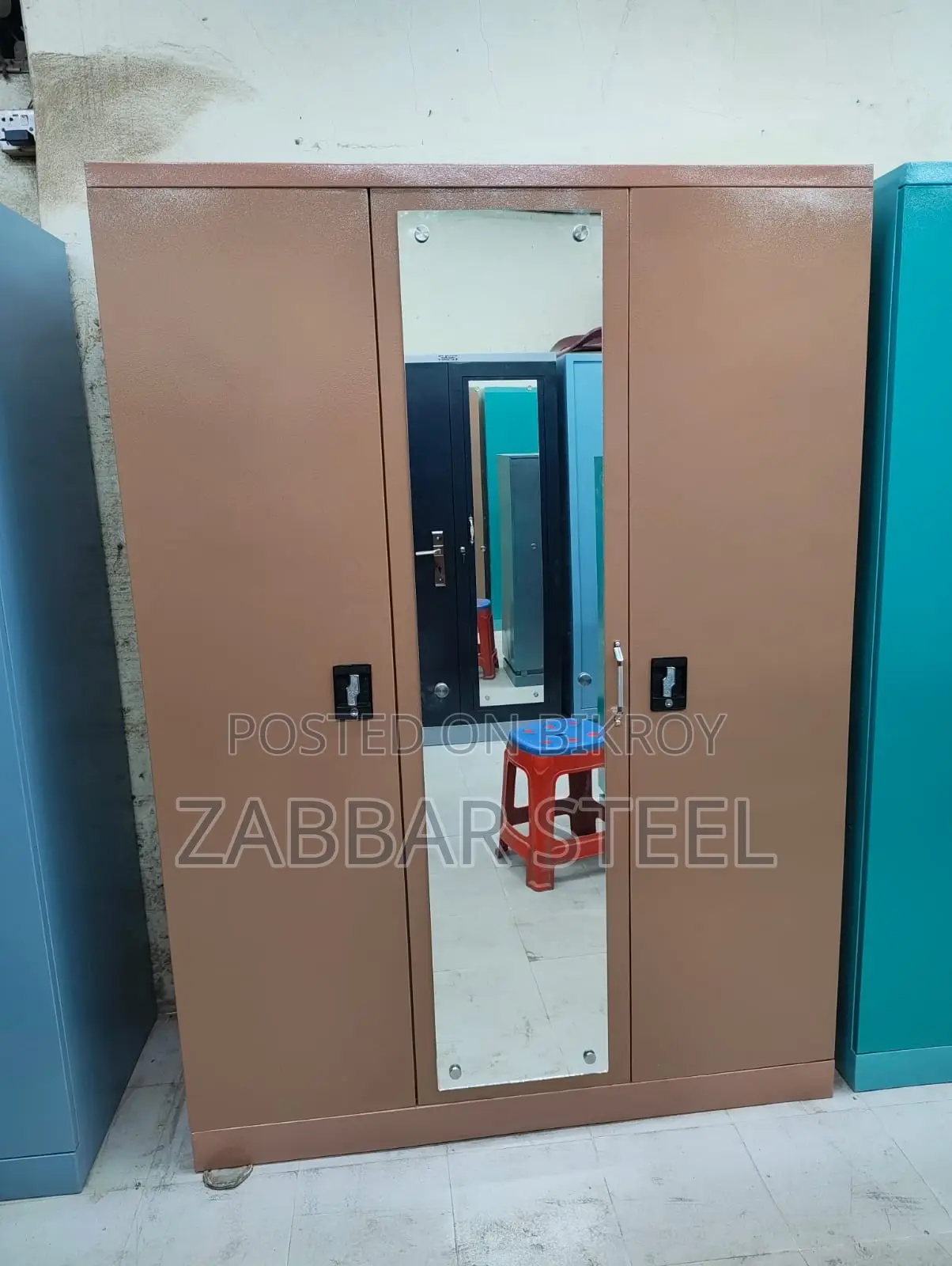 Three Door Almirah | থ্রি ডোর স্টিল আলমারি