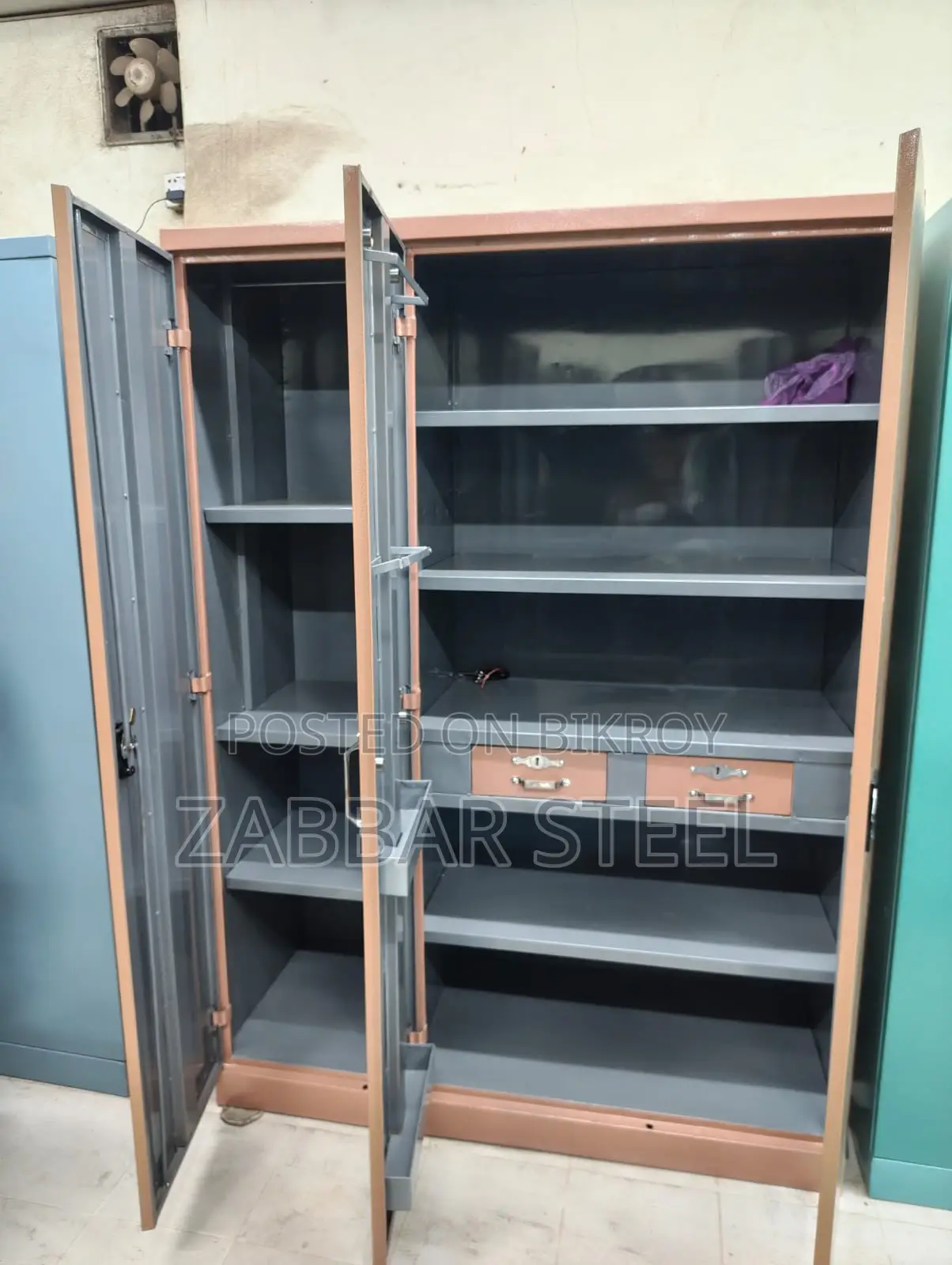 Three Door Almirah | থ্রি ডোর স্টিল আলমারি