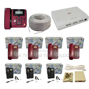 Pabx Intercom System 8 Line 08 Telephone Set Package Price in Bangladesh